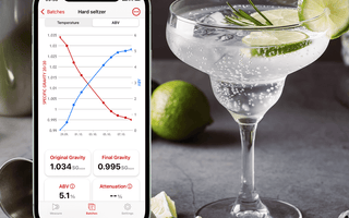 Hard Seltzer Fermentation Tracking with EasyDens