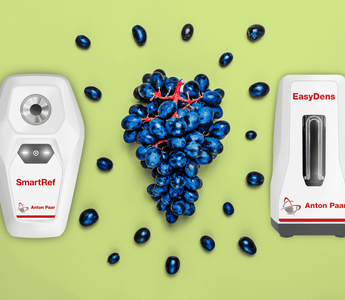 Determine the alcohol content of wine with EasyDens & SmartRef Combo