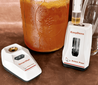 Determine the alcohol content of Kombucha with the EasyDens & SmartRef Combo