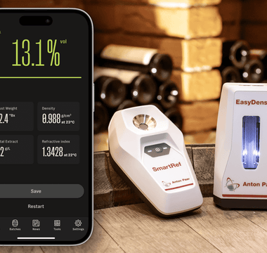 Alcohol content in Wine